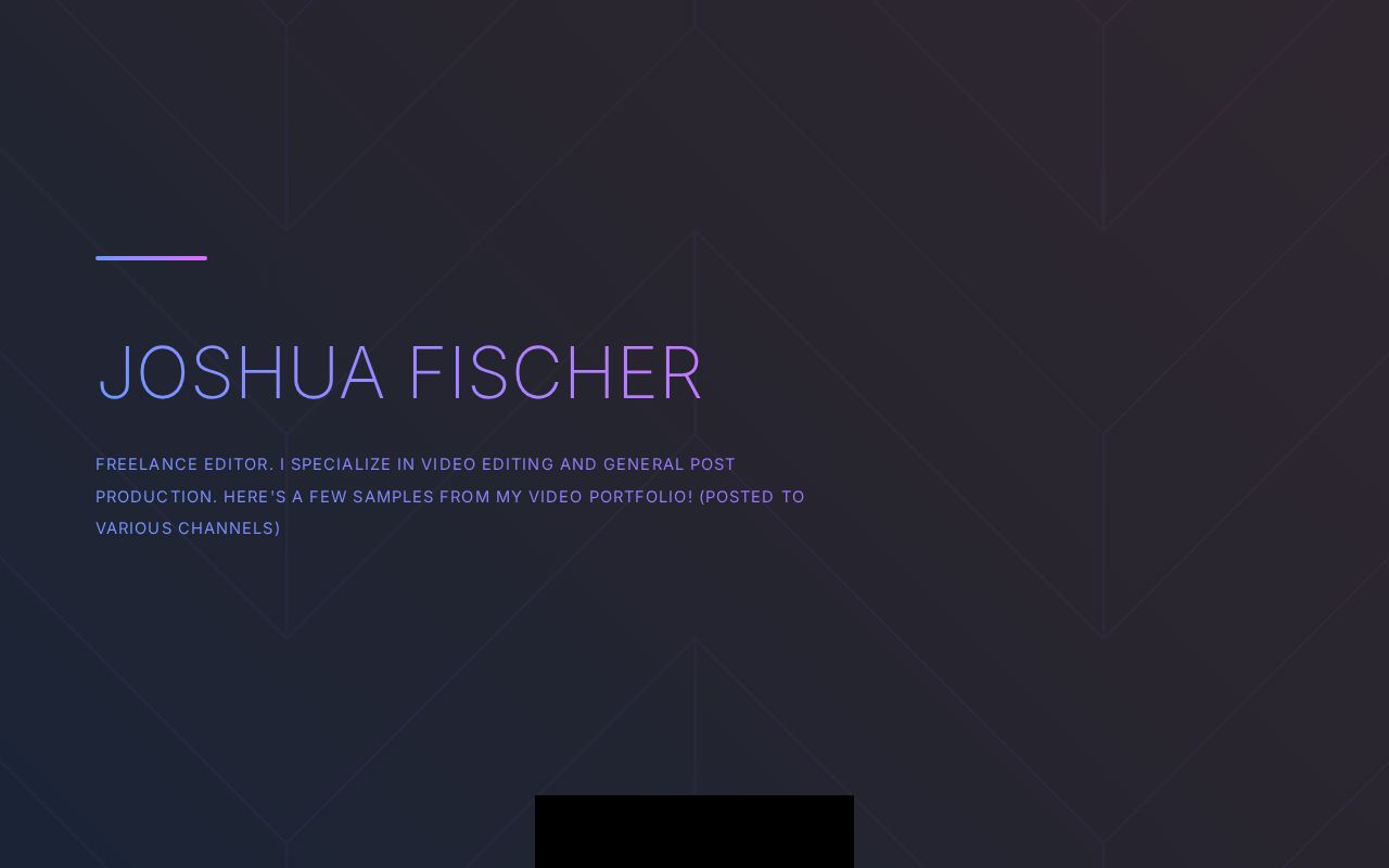 Carrd profile picture for @jfischer